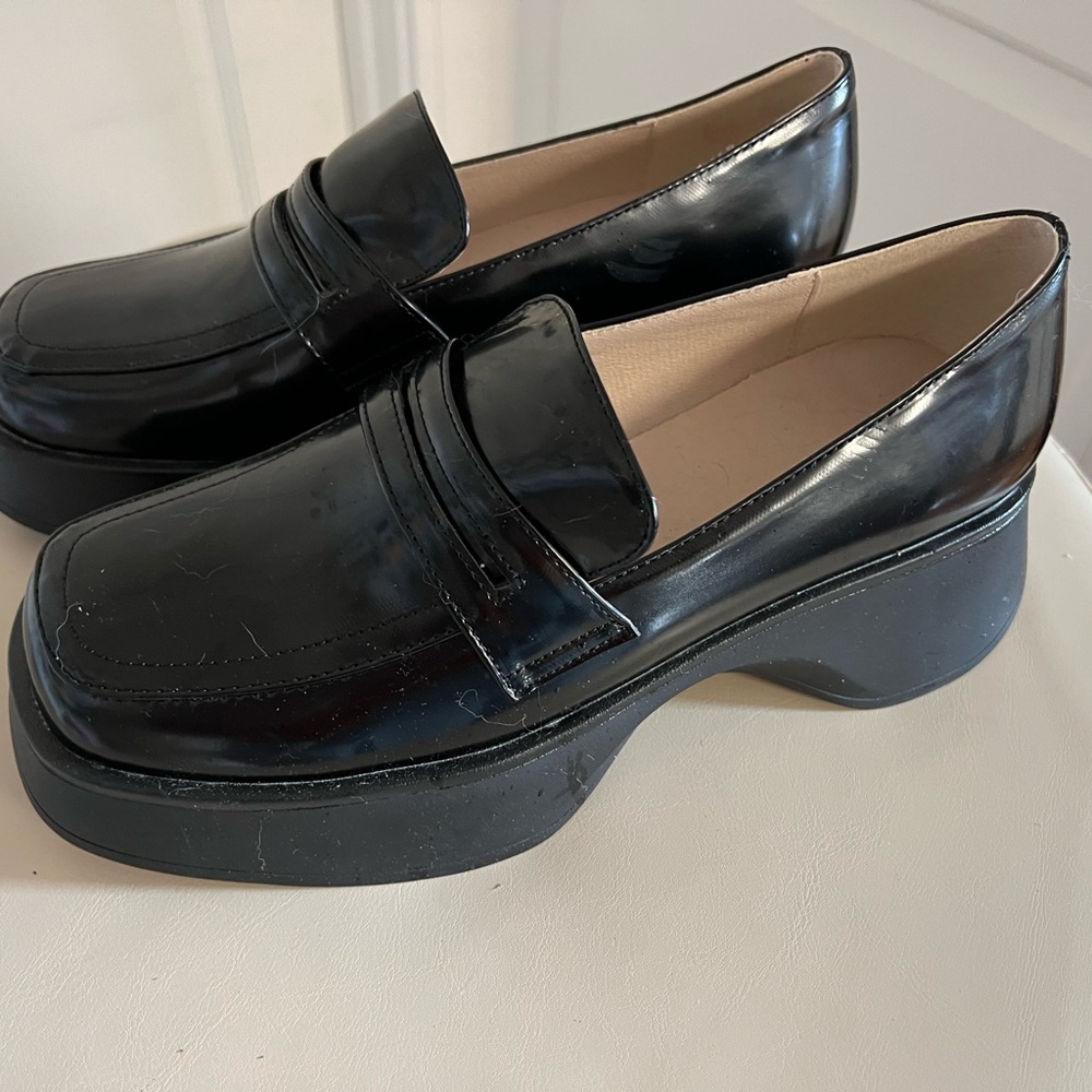 Classic Black Loafers